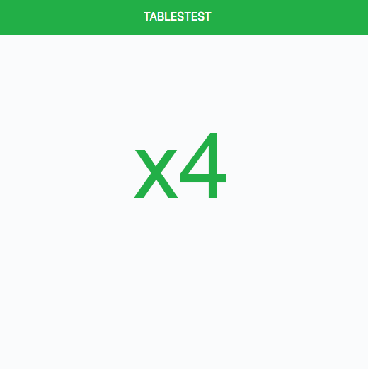 3 and 4 times tables test